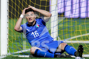 2019-03-25 - Orsolini si dispera dopo aver fallito una chiara occasione da goal - ITALIA VS CROAZIA U21 2-2 - FRIENDLY MATCH - SOCCER